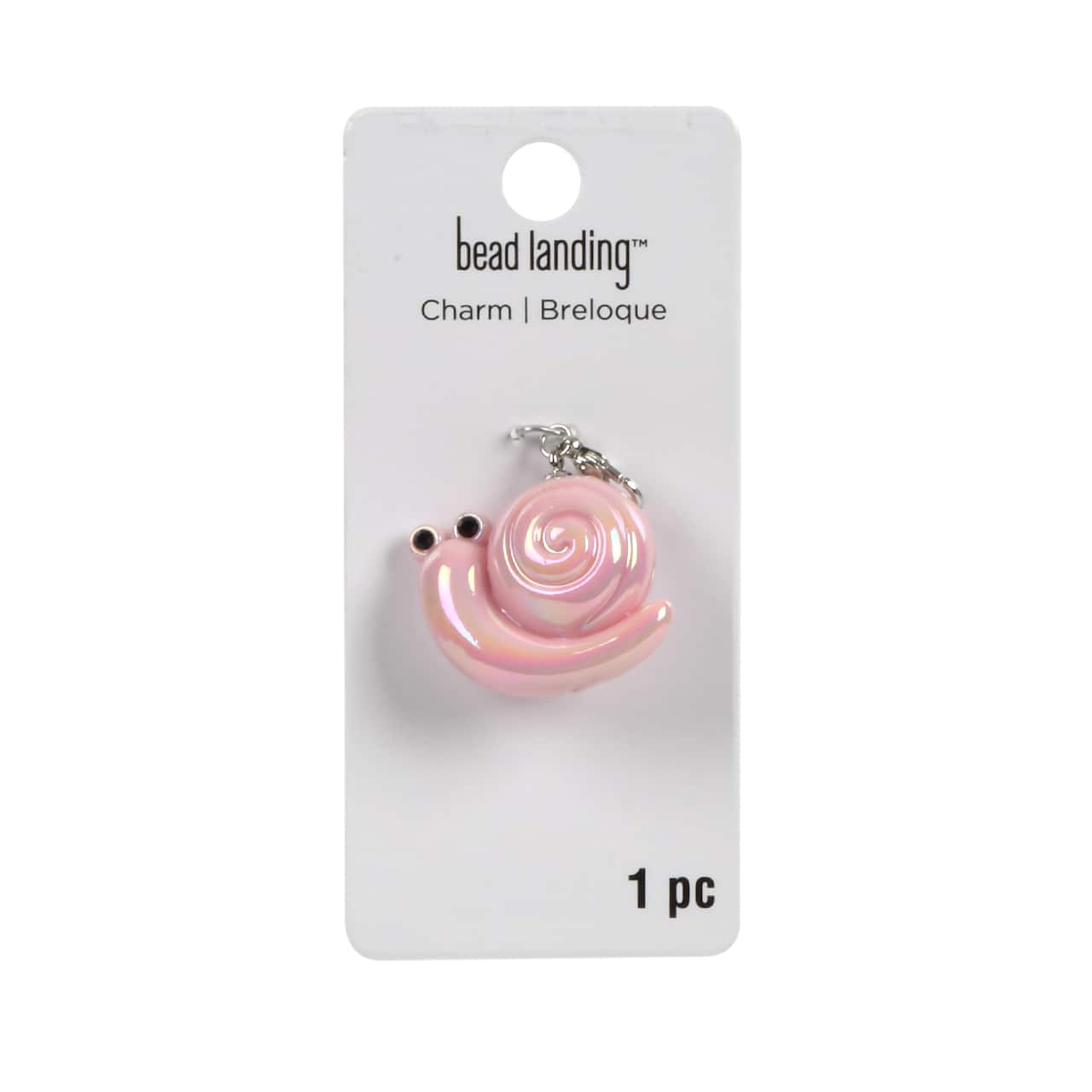 3D Pastel Snail Charm by Bead Landing™